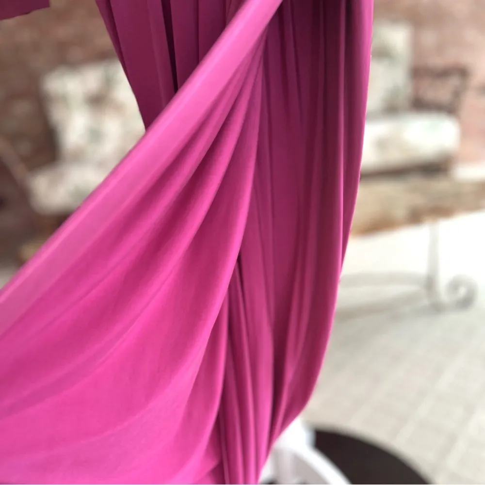 NWT Young Fabulous & Broke Genesis Dress Midi Pink Purple XS Cocktail Wedding - Image 8