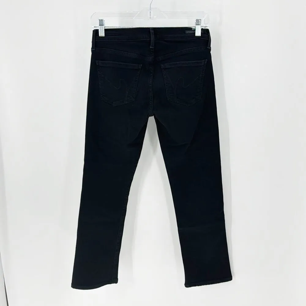 Citizens of Humanity Emannuelle Low Rise slim Boot Jeans black cropped size 27 - Image 2
