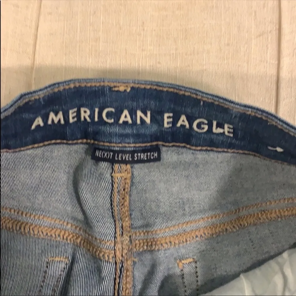 American eagle outfitters high rise next level stretch shorty shorts size 0 - Image 2