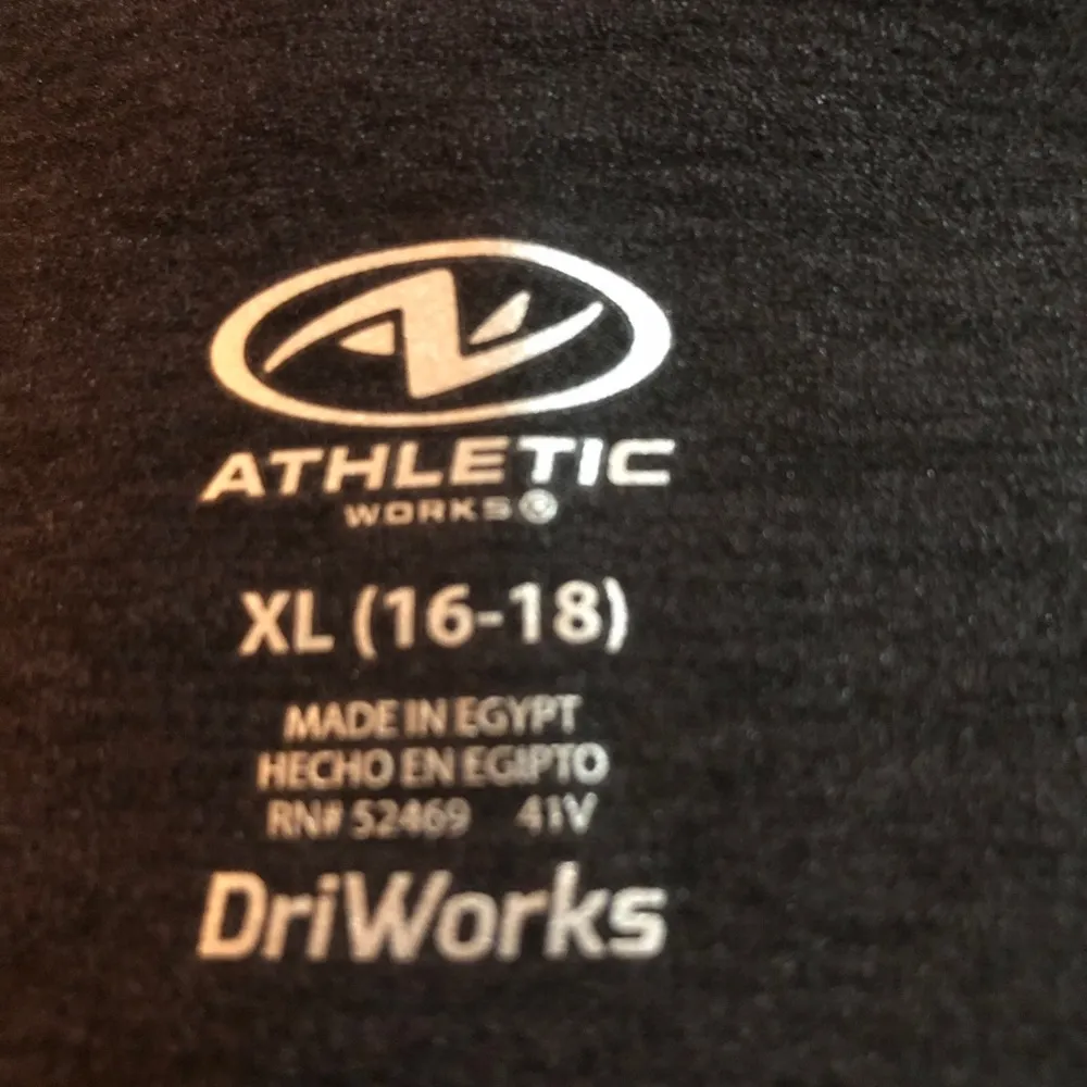 ATHLETIC WORKS Womens Flair Pants Size XL 16-18 Black Heather Athlesure New - Image 7