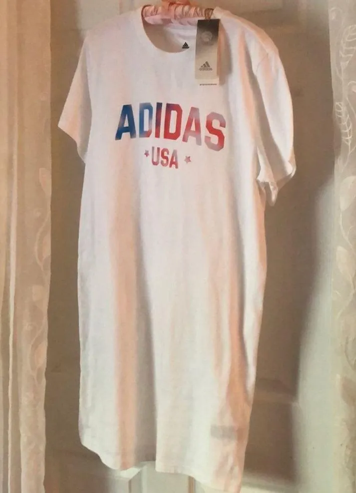 American logo tee shirt dress - Image 12