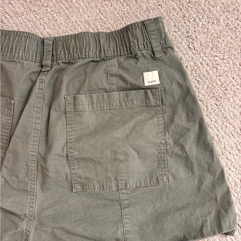 Vuori Olive Green Women's Shorts - Image 4
