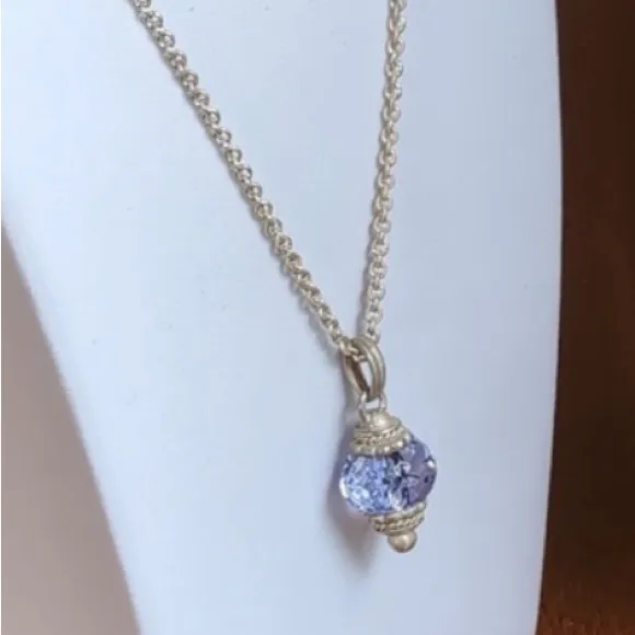 R.J. Graziano Interchangeable Crystal Necklace Set – Perfect Holiday Gift Silver - Image 2