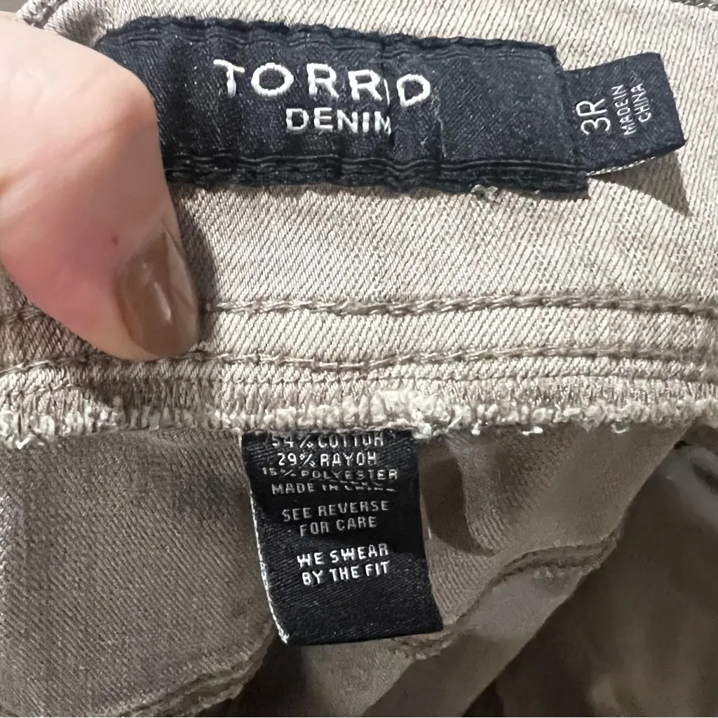 Torrid  light green denim jeans - Image 5