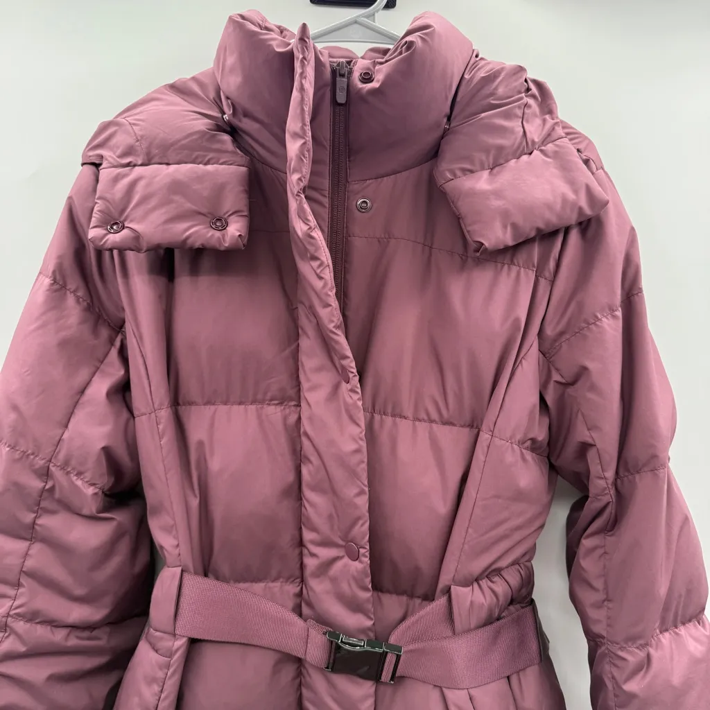 Lululemon Wunder Puff Waist Down Puffer Jacket in Cassis Plum Purple Sz‎ 8 - Image 4