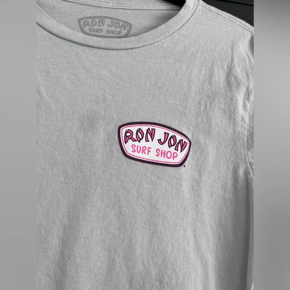 RON JON Surf Shop Long Sleeve T-Shirt. Unisex. Adult Size S. Vibrant. GUC - Image 2