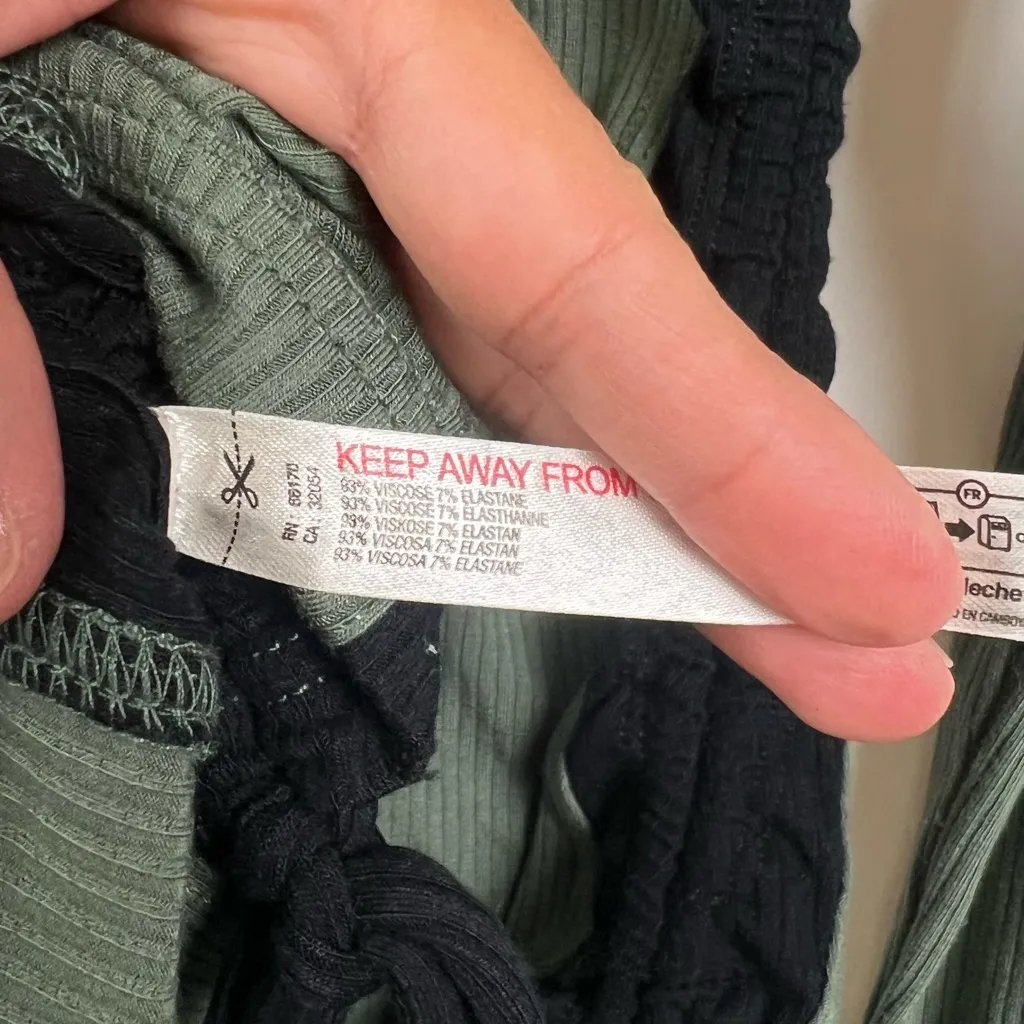 Daily Practice by Anthropologie Long-Sleeve Colourblock Polo Midi Dress Sz L - Image 8