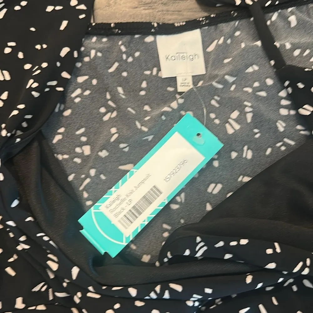 NWT Kayleigh Petite Rochelle Knit Jumpsuit Sz LP - Image 8