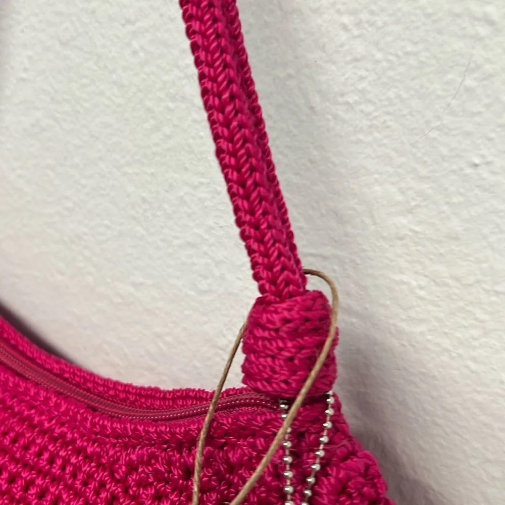 The Sak 💖🍓 Gorgeous “Josie” Shoulder Bag in Fuchsia Pink! W/ Charms 🍋🍉 - Image 5