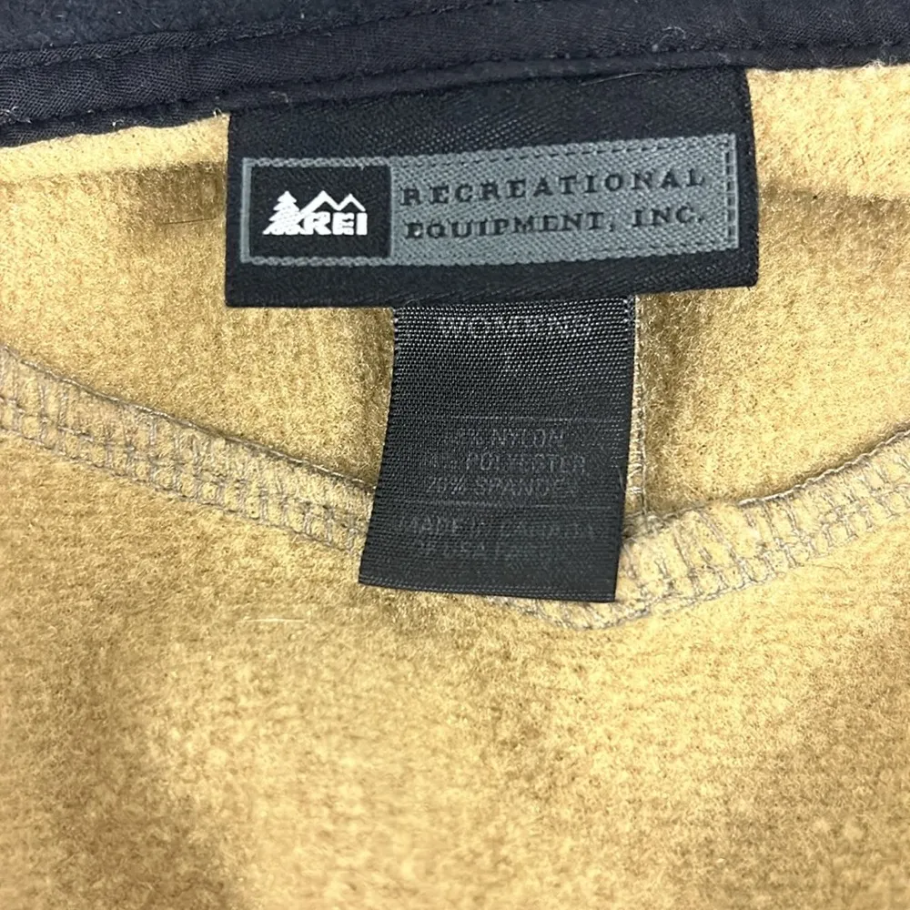 REI Women’s Full Zip Jacket Size L Khaki Size L Pockets EUC Tan Size L - Image 12
