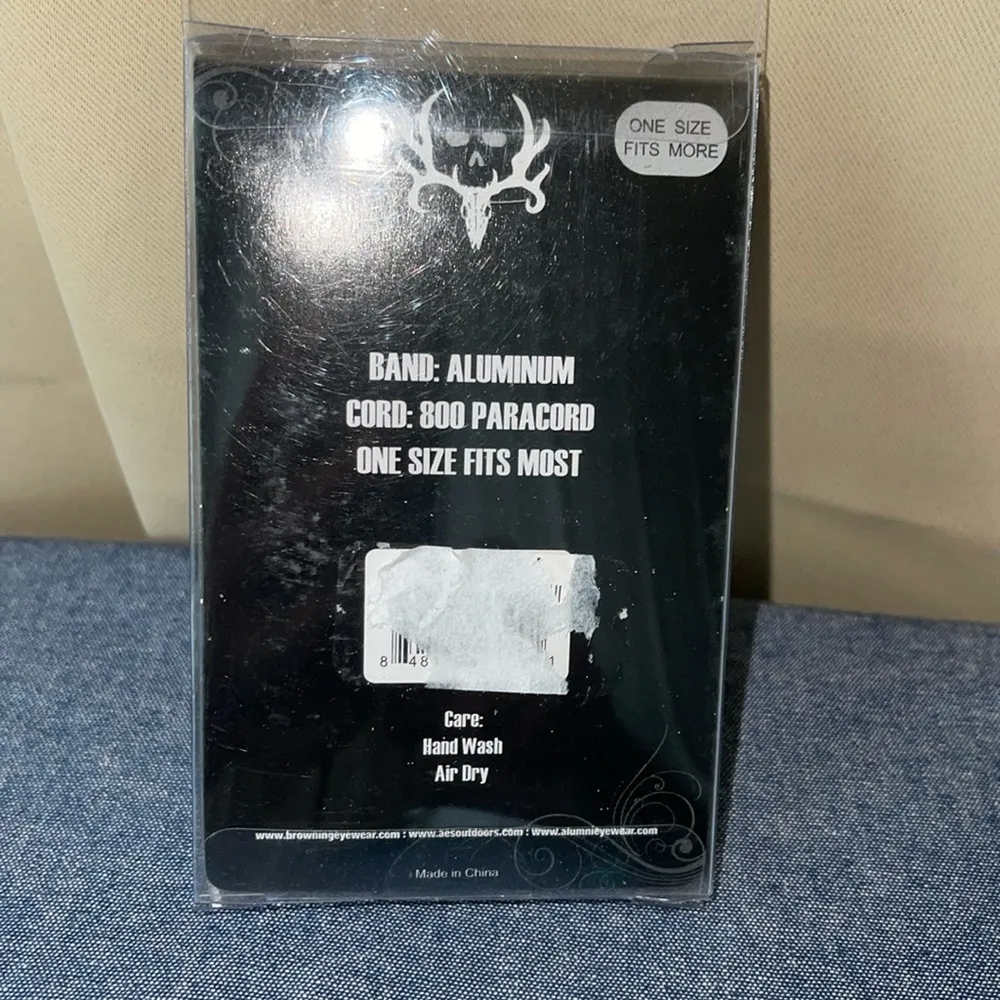 Bone Collector pink camo survival bracelet Black - Image 2