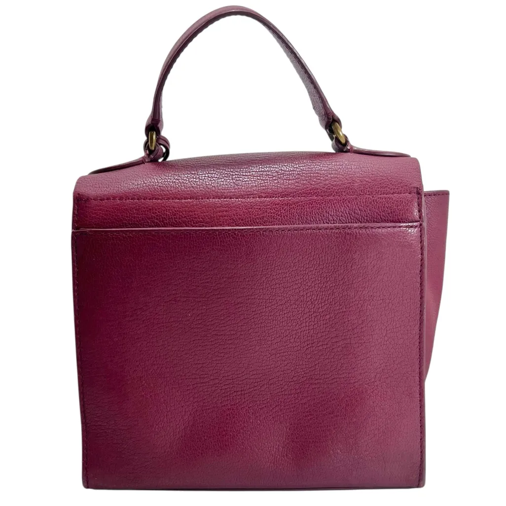 Lauren Ralph Lauren Leather Millbrook Satchel Crossbody Bag Purse - Image 16