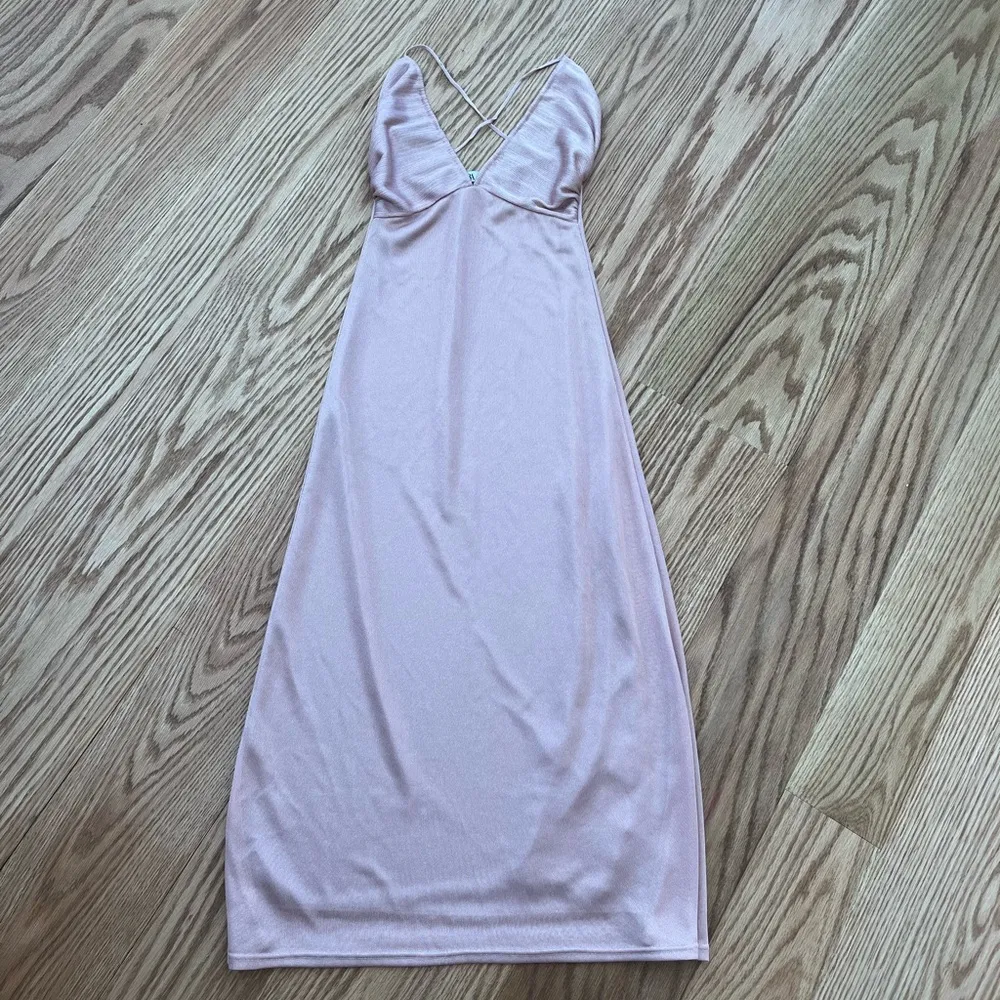 Zara pink dress - Image 4