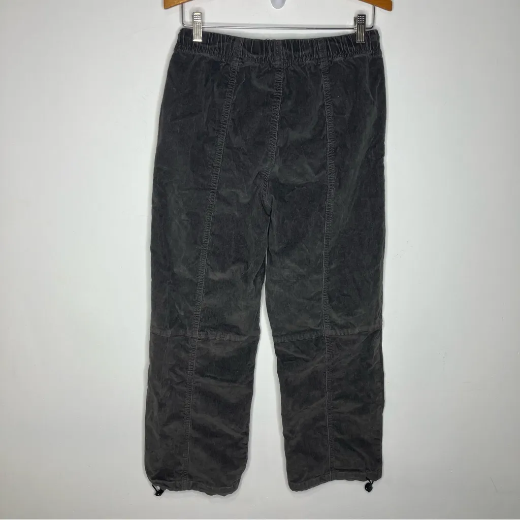 No boundaries dark gray corduroy wide leg pants women’s size medium contemporary - Image 5