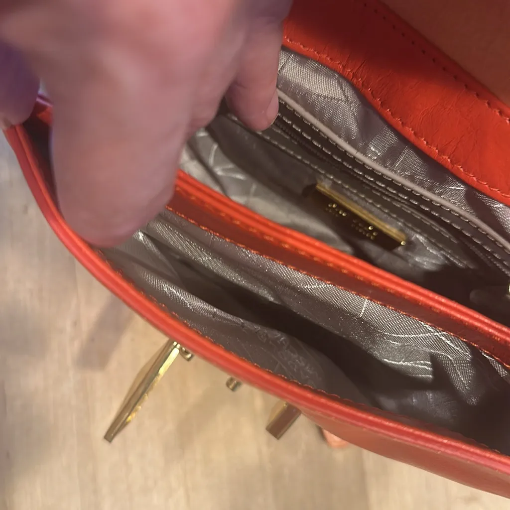 BADGLEY MISCHKA GORGEOUS ORANGE BAG - Image 5