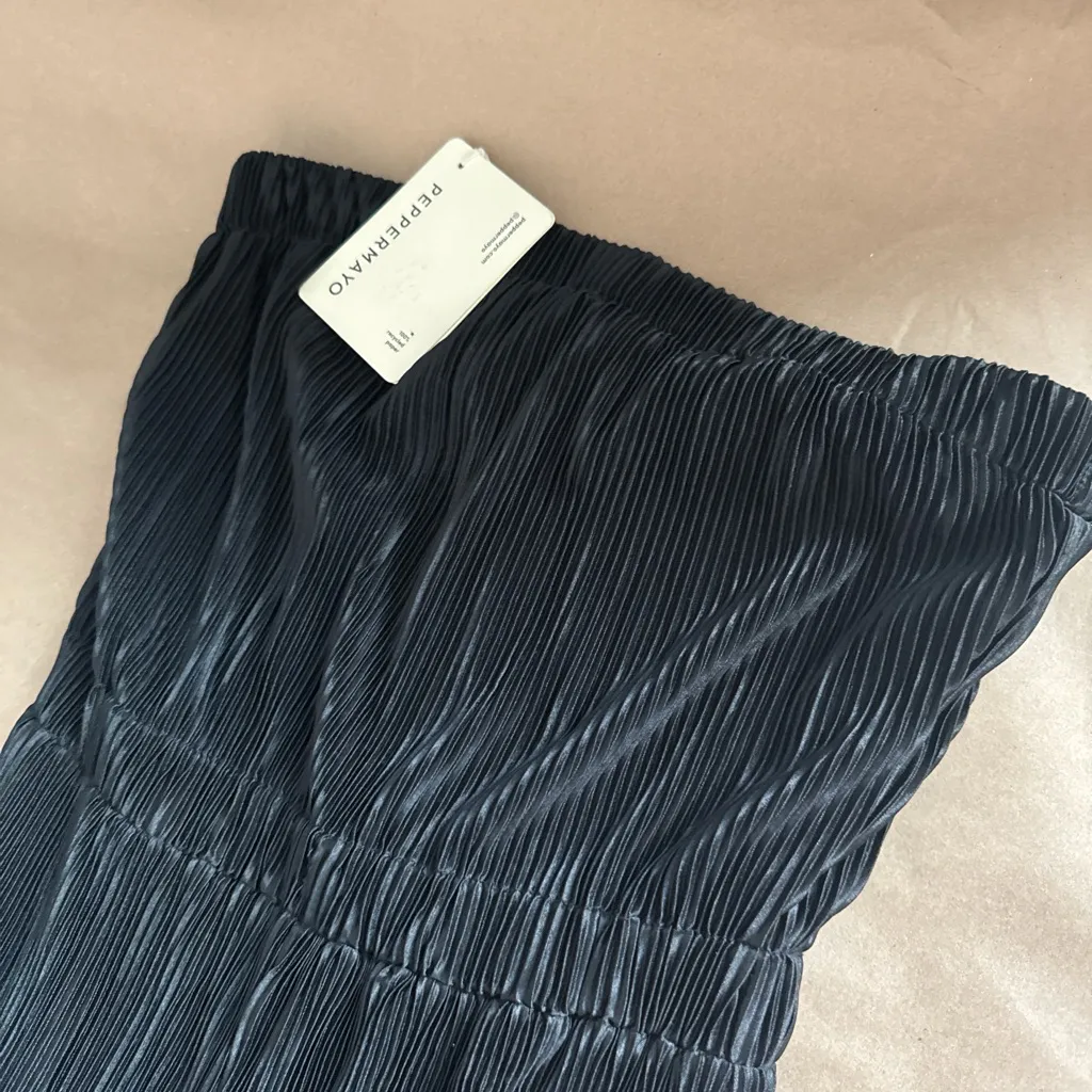 Peppermayo black jumpsuit with ruffled hem - Image 4