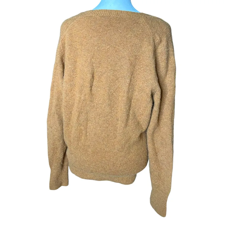 Madewell alpaca wool blend ballet wrap sweater m - Image 5
