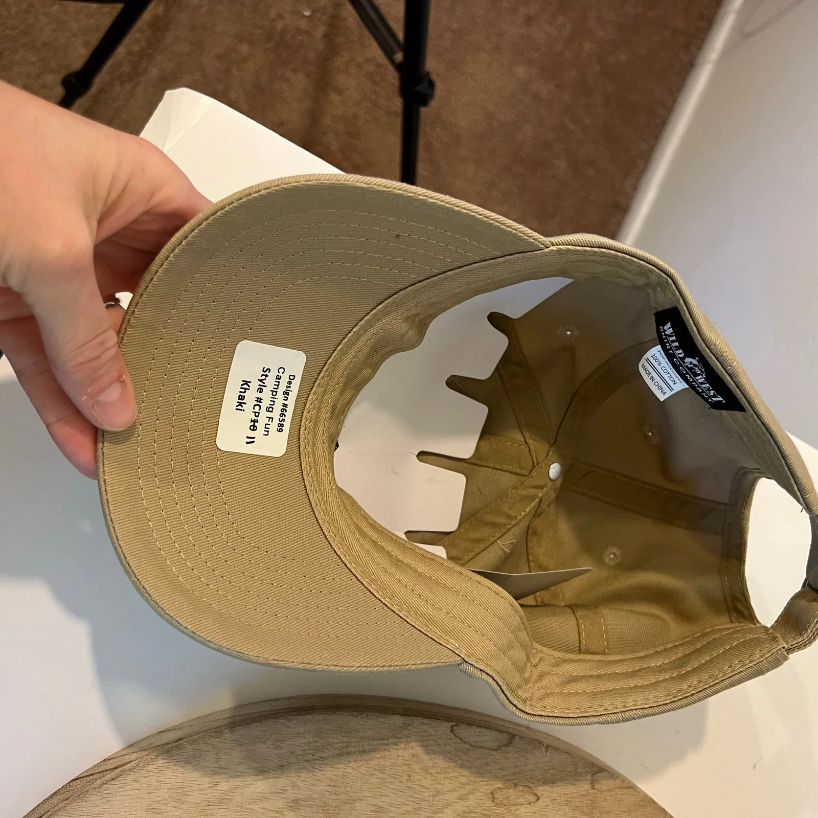 Grand Teton National Park Embroidered Tan Khaki Cotton Hiking Unisex Hat NEW - Image 3