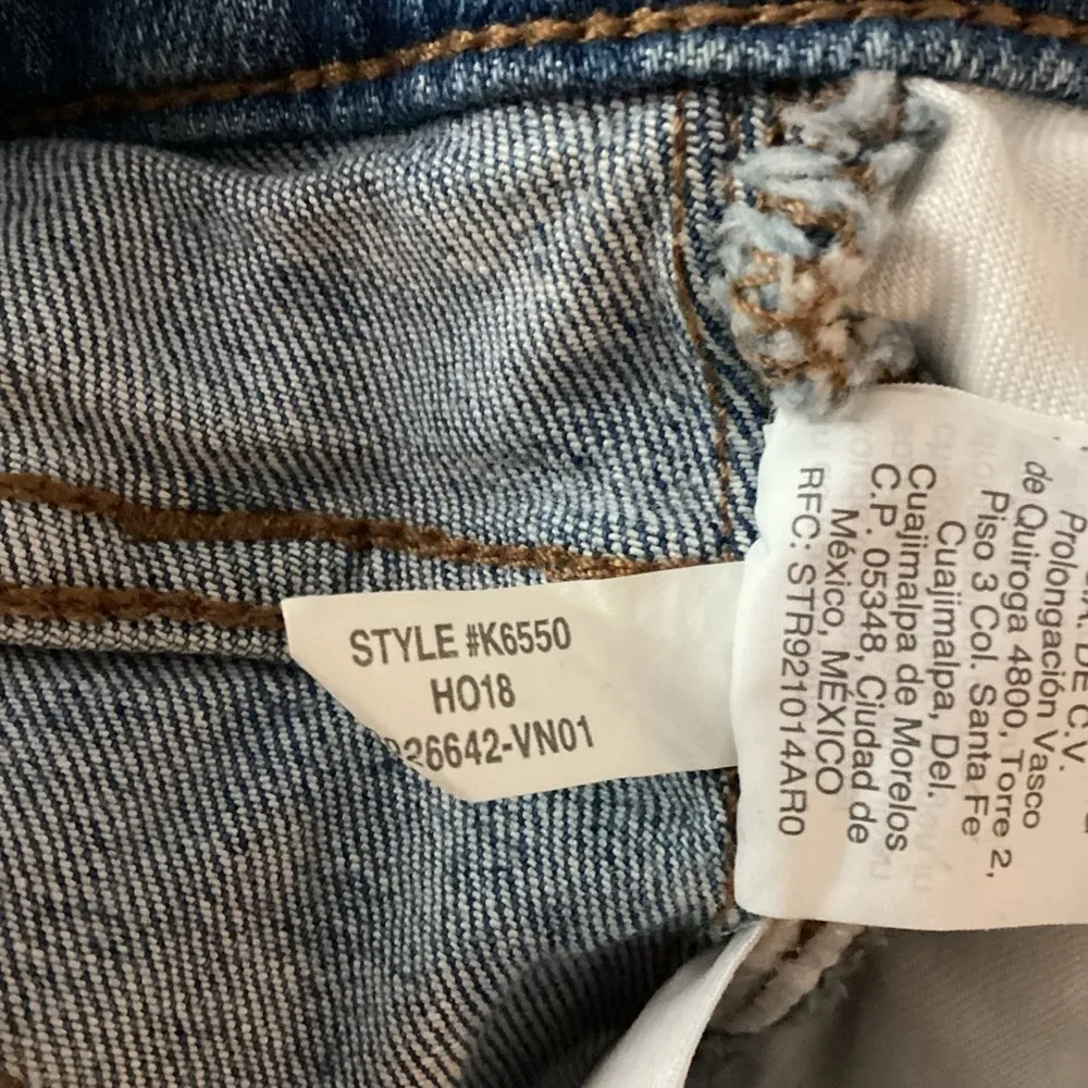 J. Crew Mercantile Raw Hem Jean Skirt - Image 5