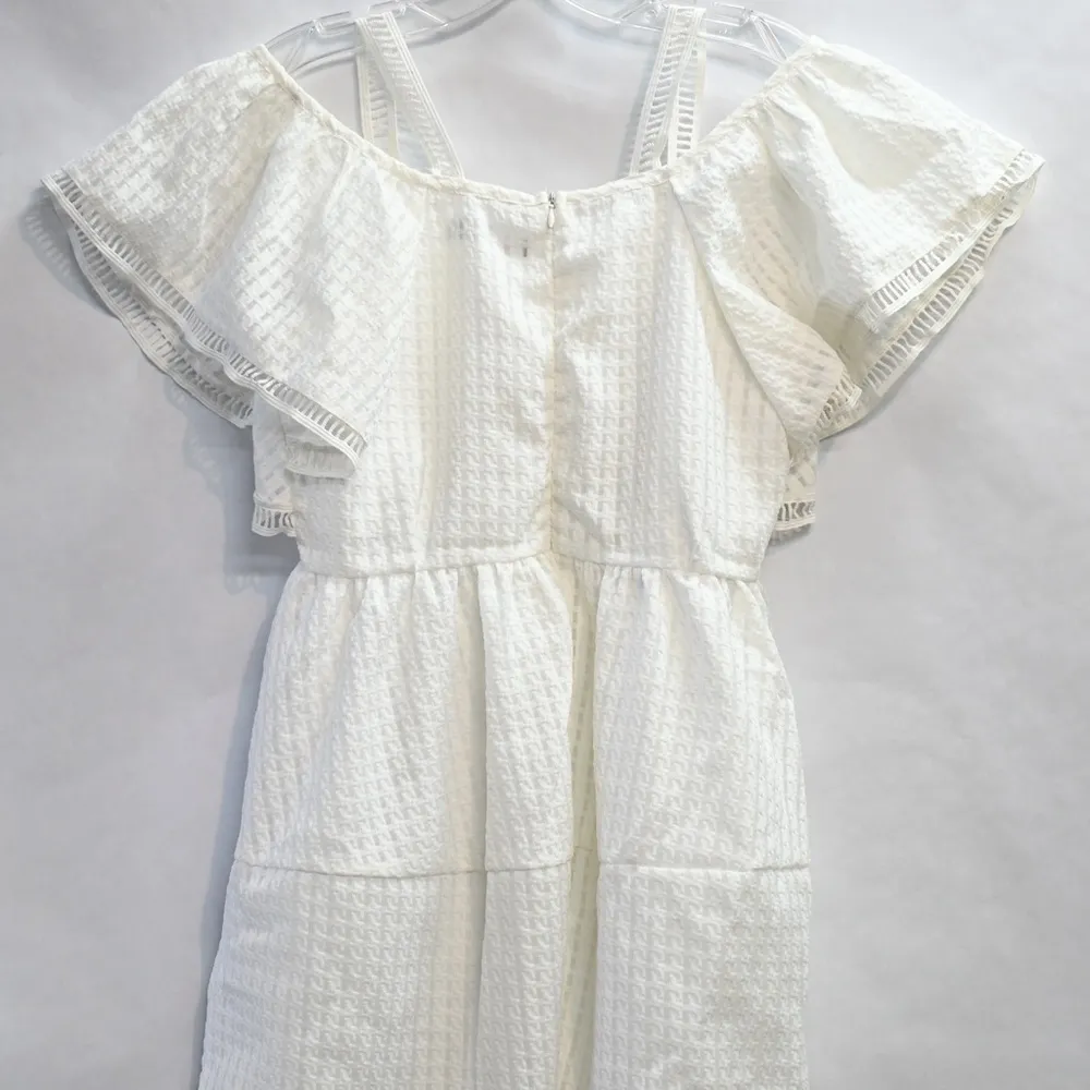 New  Rosie dress White Off Shoulder Size 4 - Image 3