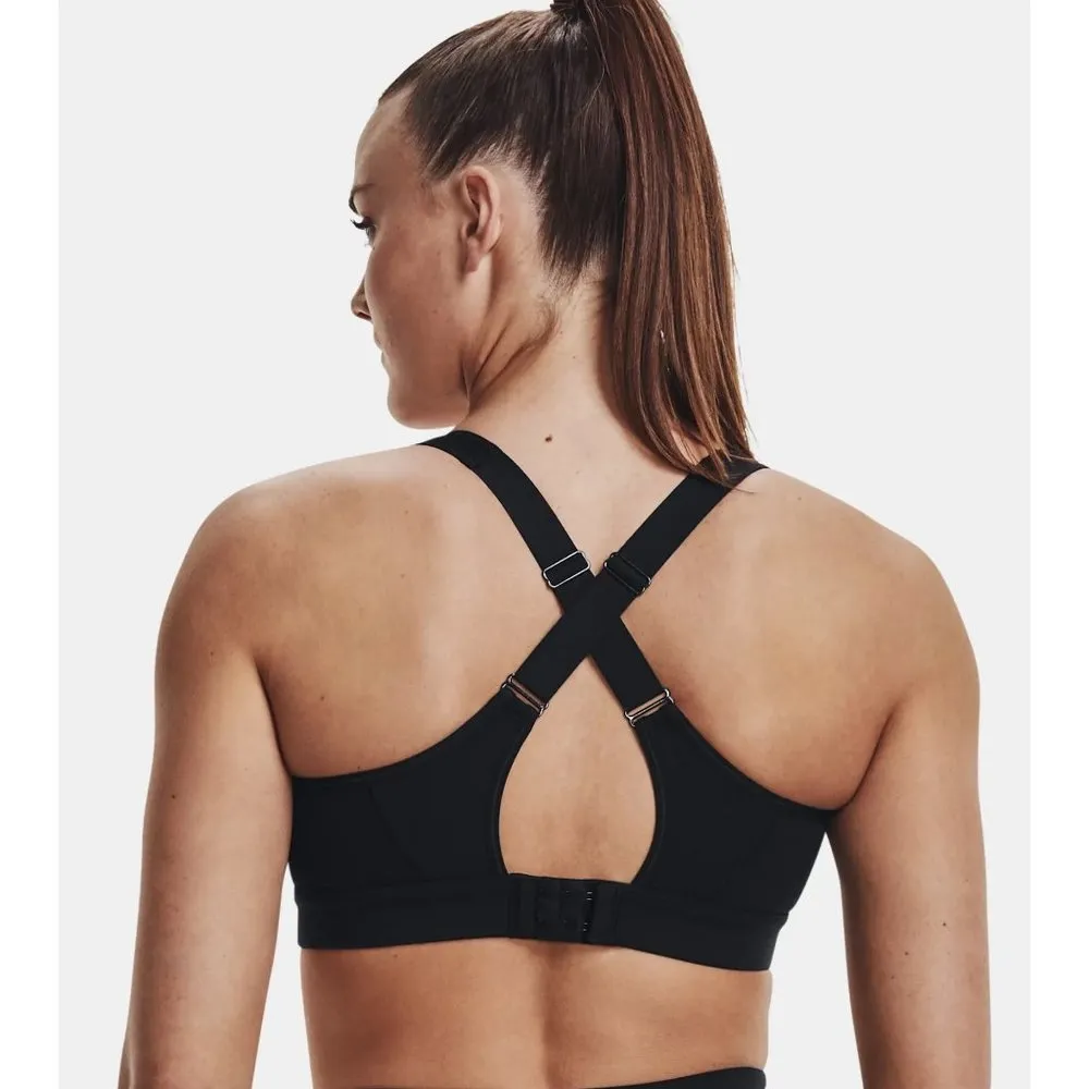 UNDER ARMOUR Women's Black UA Reflect High Sports Bra Sz S - Image 2