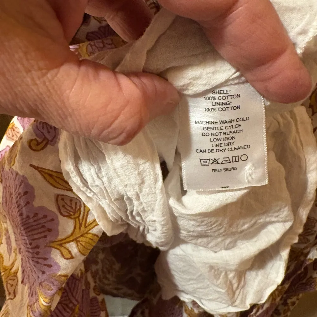 Marea by Liz Joy Francesca Maxi Dress in Lilac Orsay Size XL - Image 6