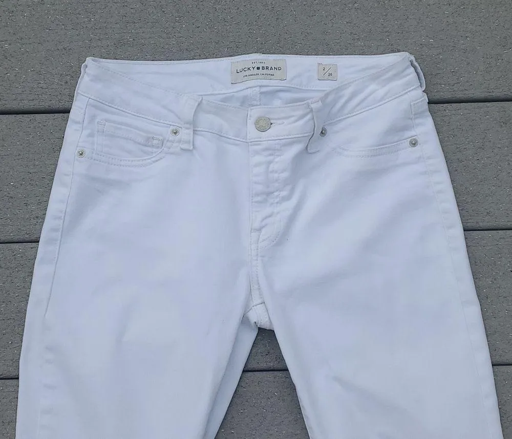 Lucky Brand Chewed HemLolita Skinny Jeans - Image 3