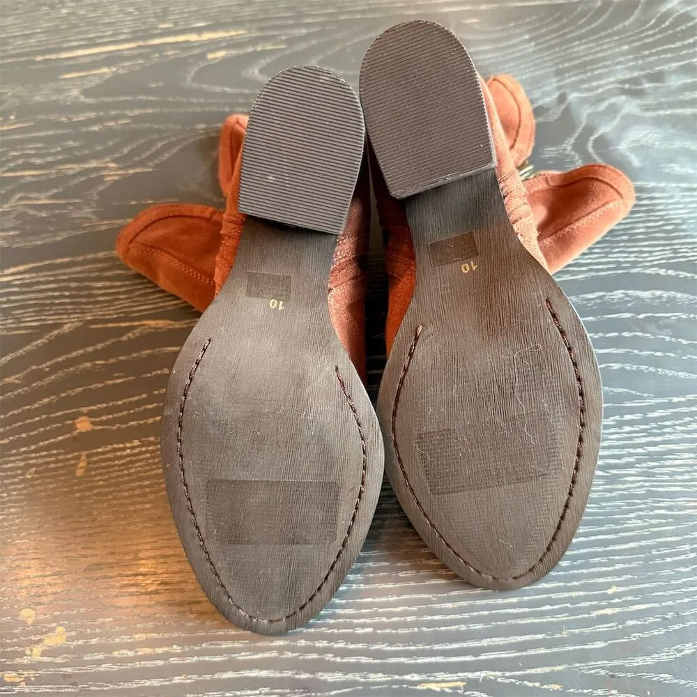 Seychelles Women's Lori Penny Western Bootie Brown Size 10 - Image 5