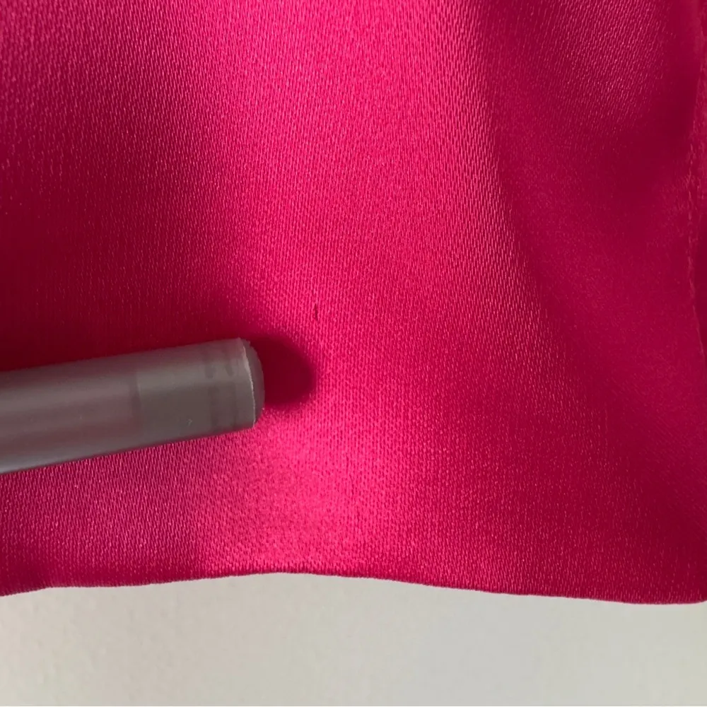 Revolve House of Harlow 1960 Pink Crop Camisole smocked back spaghetti straps L - Image 6