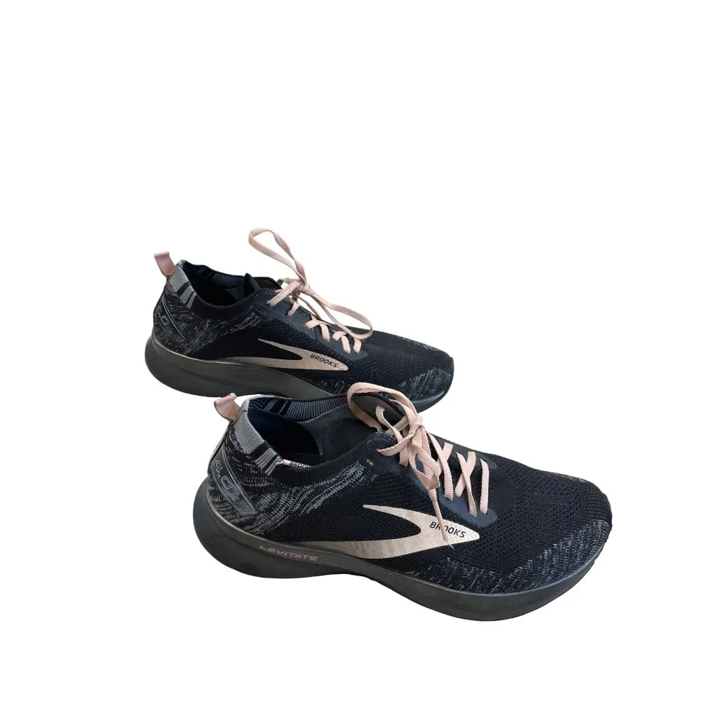 Brooks Levitate 4 Womens Black/Gray Running Shoes Size 10M SKU 8344 - Image 4