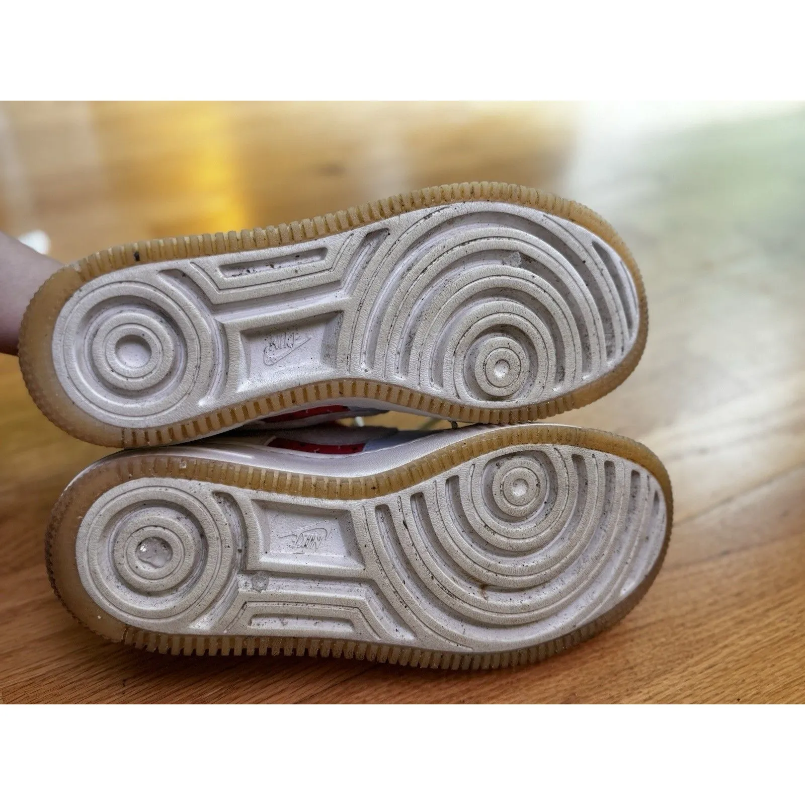 Nike Women’s Air Force 1 Patchwork Low Shadow Multi Print Houndstooth Size US 8 - Image 2