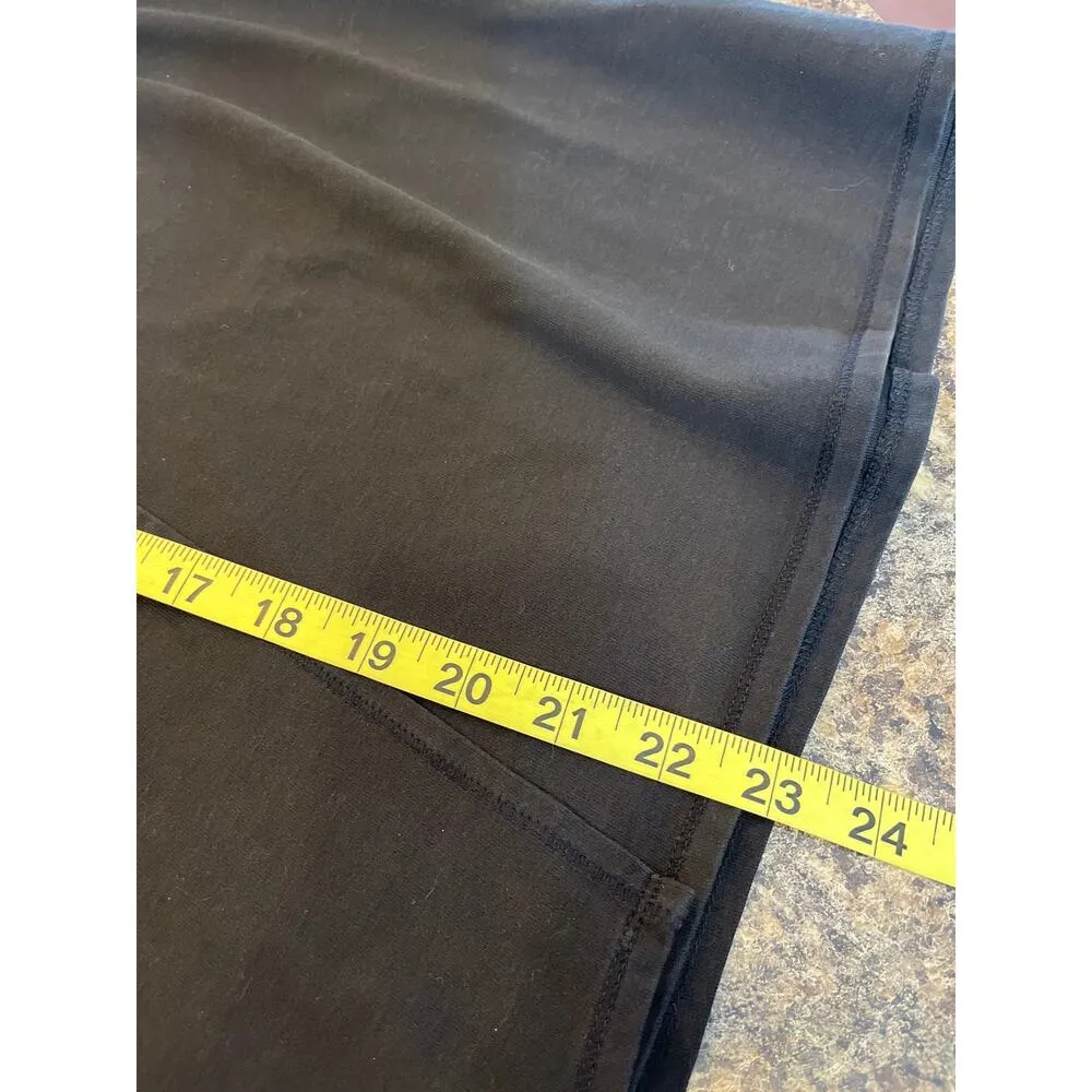 Patagonia Black Crossover Front Pull On Athleisure Skirt Size Medium - Image 5