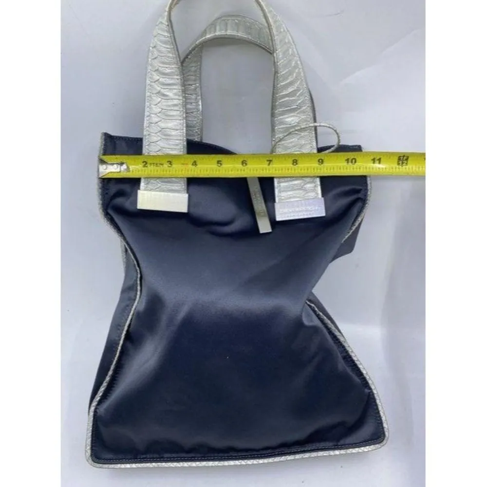 Devi Kroell Shoulder Bag Black Nylon Fabric Tote - Image 6