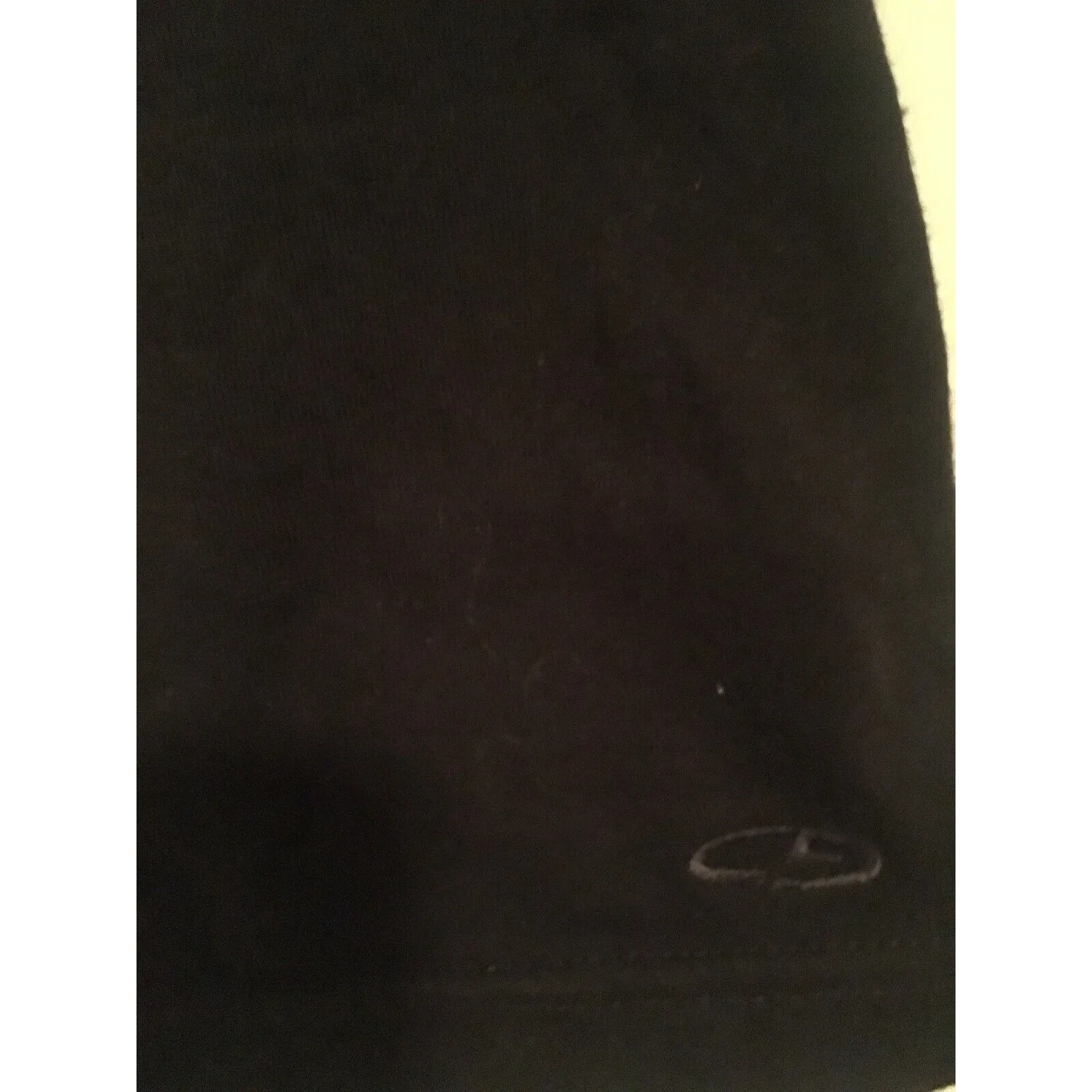 Champion Duo-Dry Women's Juniors Black Short Sleeve T-Shirt Tee V-Neck Size XL - Image 2