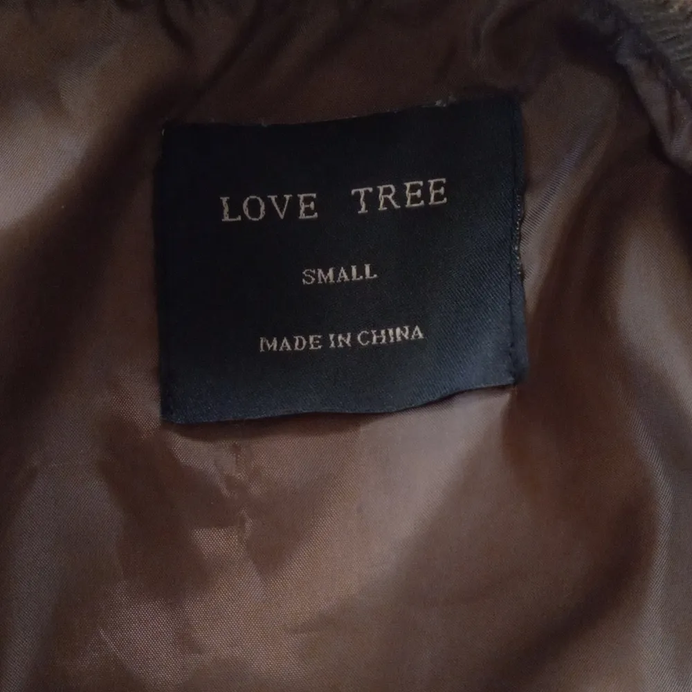 Love Tree Camo Green & Brown Multicolor Bomber Jacket - Image 6