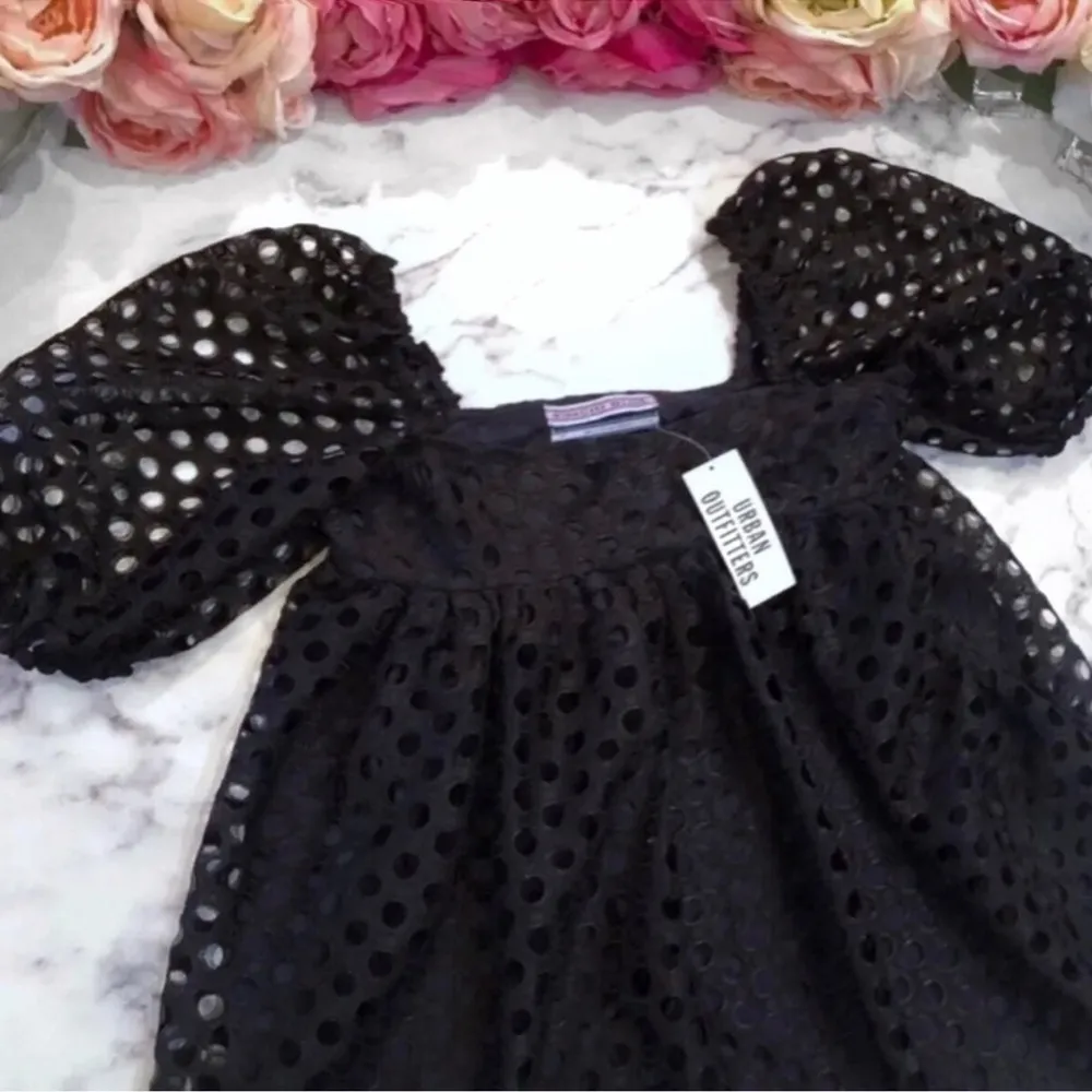 NWT Urban Outfitters Kimchi Blue Moe Dot Babydoll Dress - Image 3