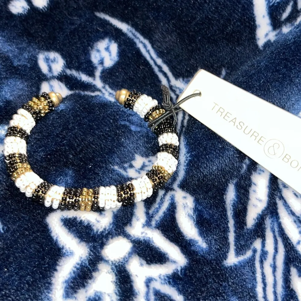 NWT! Treasure & Bond Women's Beaded Cuff Bracelet - Image 5
