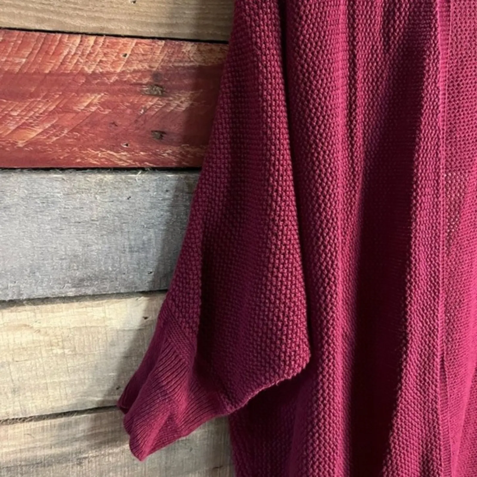 Old Navy Maroon Cardigan Size‎ Small - Image 5