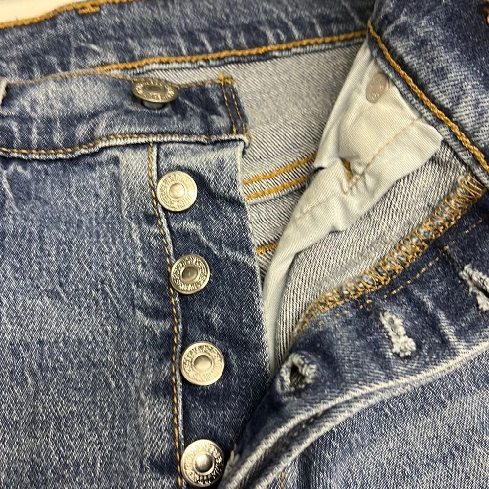 Levi’s Women’s 501 S High-Rise Skinny 5-Pocket Jeans- 31 X 28 - Image 8