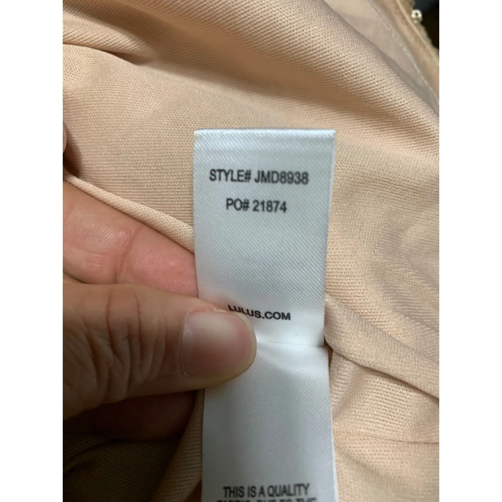 Lulu's gold sequin magical night party midi bodycon dress large wedding guest‎ - Image 7