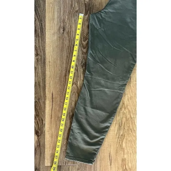 GAP Women's‎ Size 14 Olive Green Favorite Stretch Denim Skinny Jeans EUC - Image 6