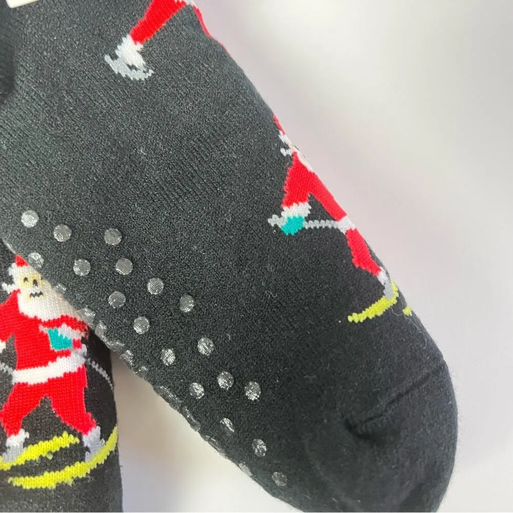 Old Navy Women’s Seasonal Holiday Sherpa Slipper Socks One Size - Image 3