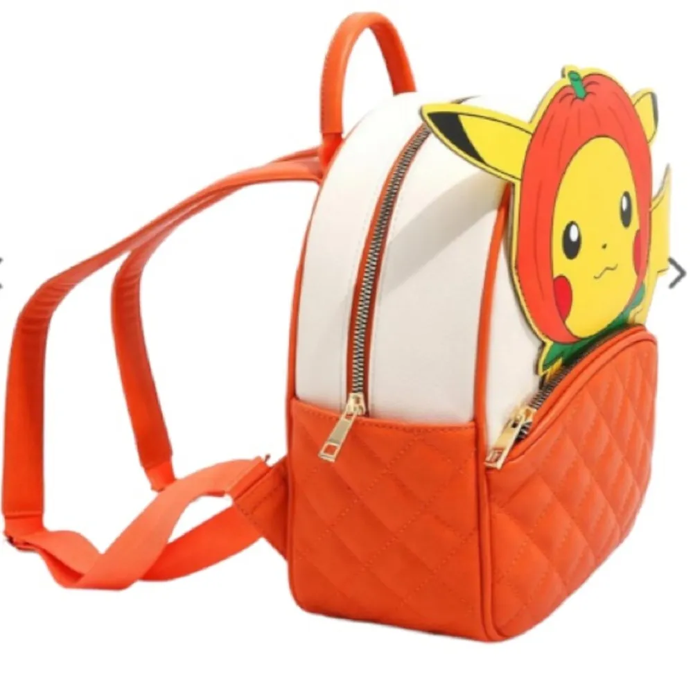 Bioworld  Pumpkin Pikachu Mini Backpack Halloween Exclusive NWT - Image 10