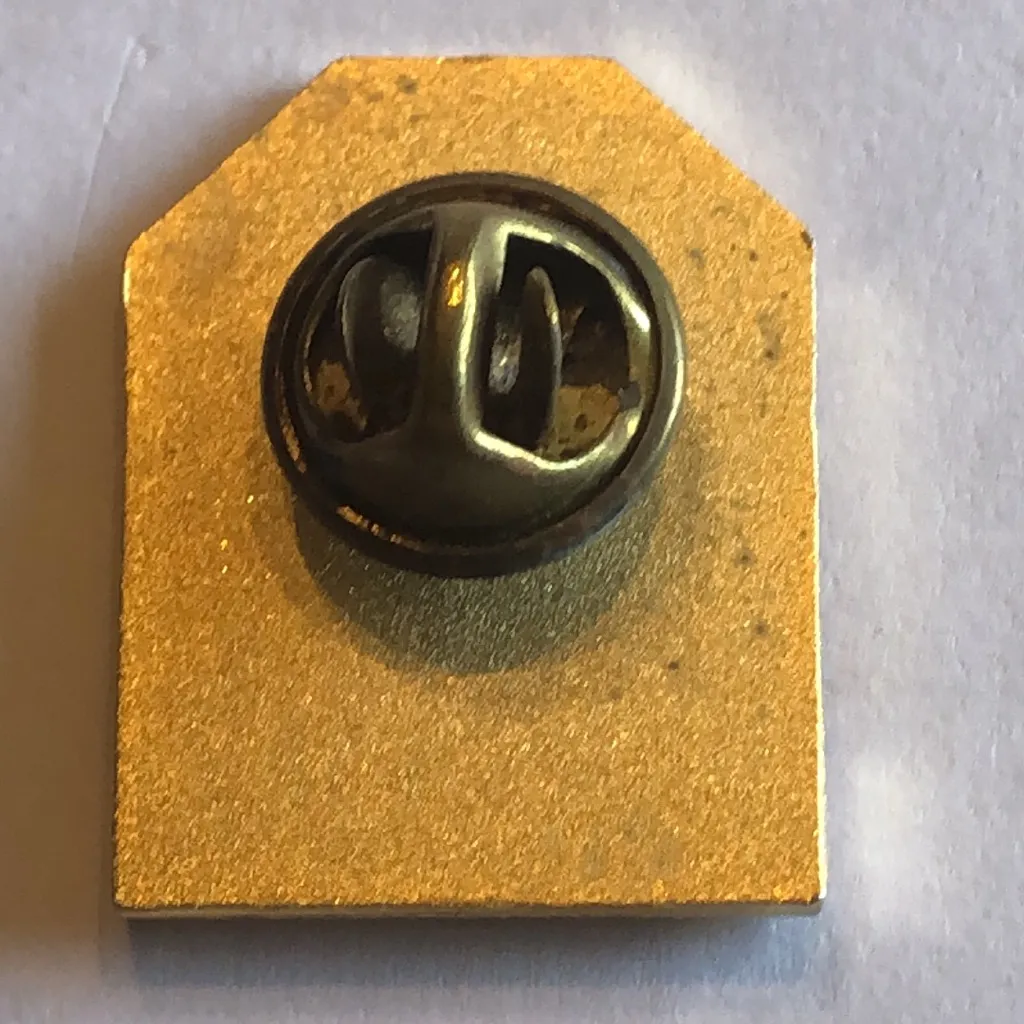 Gold Tone and Blue Hospital Volunteer Service 7000 Hours Vintage Pin - Image 5