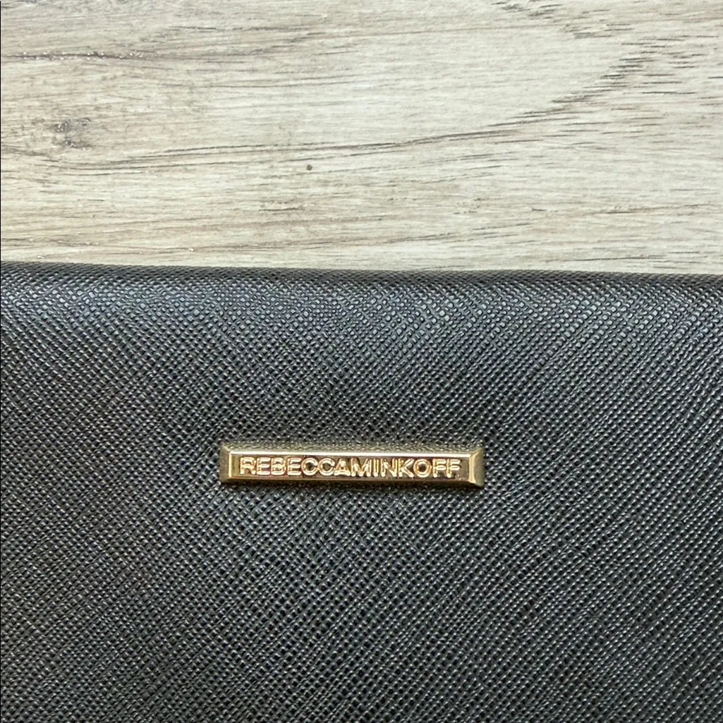 Rebecca Minkoff  Leather Leo Envelope Leather Clutch Bag - Image 6