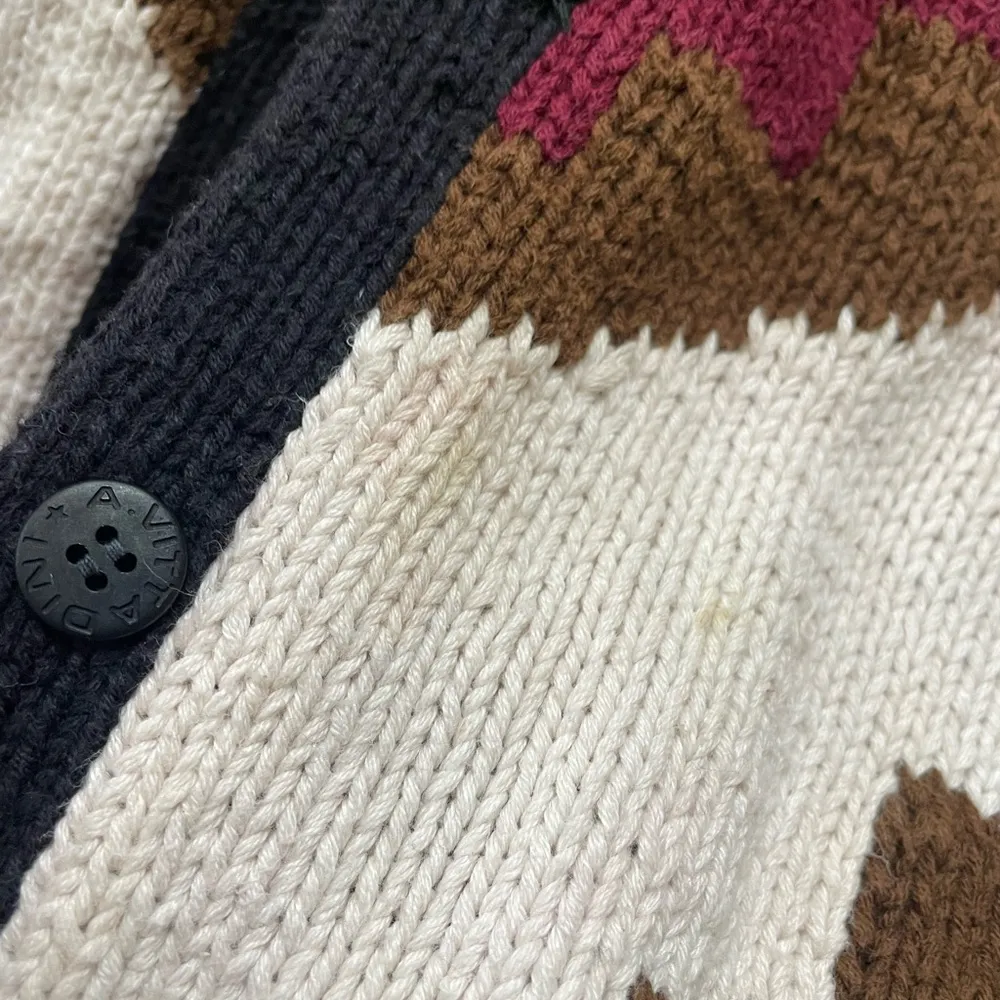 Vintage 80s Aztec Southwestern patterned cardigan sweater - Image 6