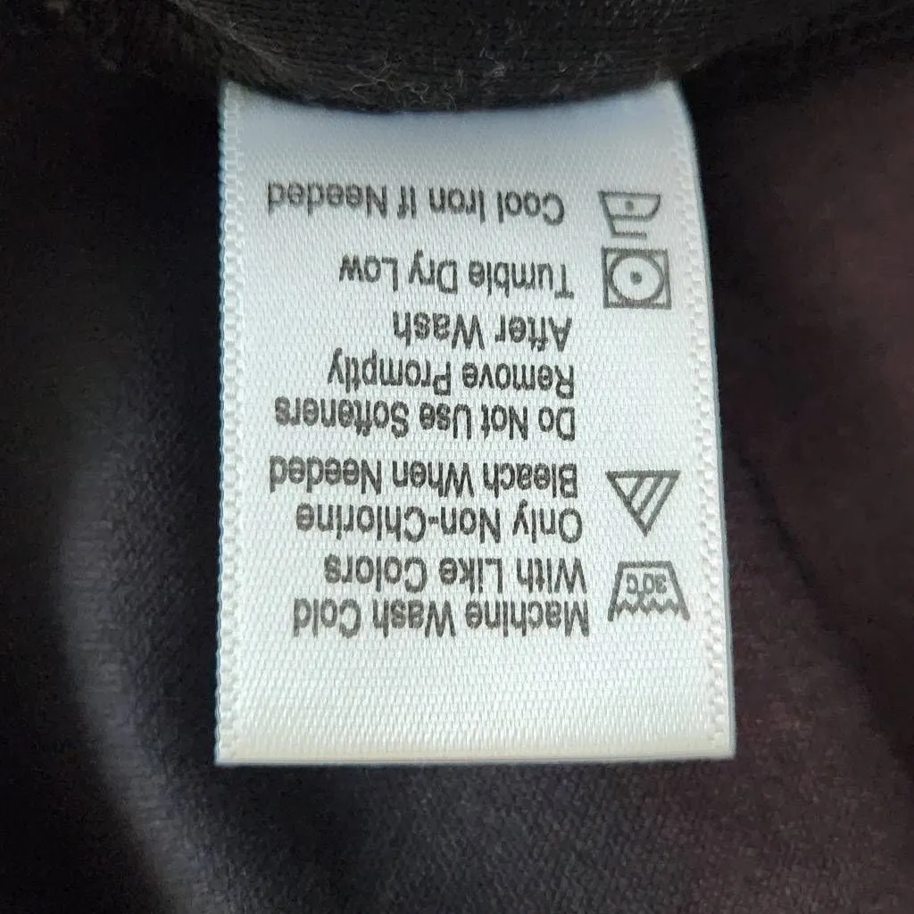 Pebble Beach Black Shoulder Snap Draped Jacket Size Large Golf Performance Jacke - Image 9