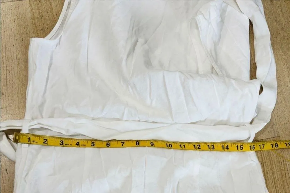 Zara off-white Belted Wrap Jumpsuit BLOGGERS
FAV! NWT - Image 13