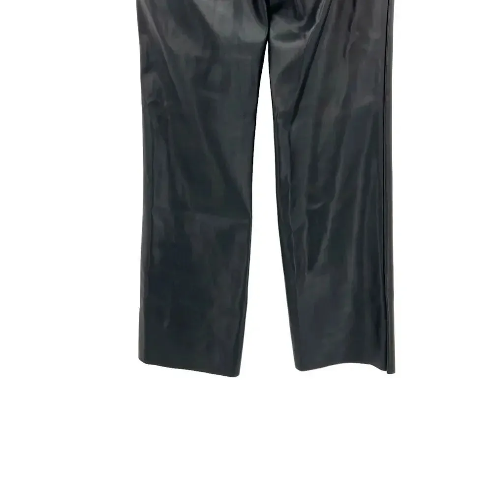 Tiger Mist Maxine Black Faux‎ Leather Pants Size XXS - Image 10