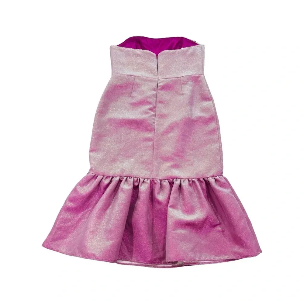 Urban Outfitters Gin & Jules Lexi Crystal Trim Midi Dress Size Large NWOT $286 - Image 3